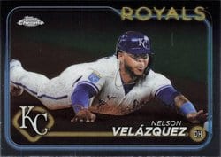 2024 Topps Chrome Update Base Set Nelson Velázquez #USC49 card