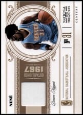 Nene 2010 Panini National Treasures card