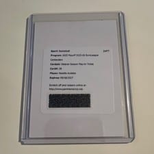 2025 Panini Contenders EuroLeague Veteran Ticket Neoklis Avdalas #28 card