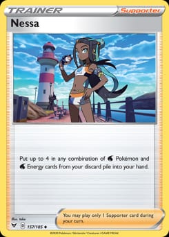 Vivid Voltage Nessa #157 card