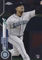 2020 Topps Chrome Update Base Set Nestor Cortes #U-37 card