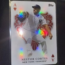 2023 Topps All Aces Autographs Nestor Cortes #AA-37 card