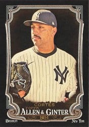 2024 Topps Allen & Ginter X Base Set Nestor Cortes #319 card