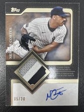 2025 Topps Autograph Patch Nestor Cortes #TFAP-NC card