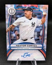 2025 Topps Tribute Autographs Nestor Cortes #TA-NC card