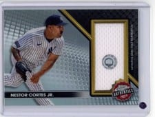 2024 Topps Chrome Topps Chrome Authentics Nestor Cortes Jr. #TCA-NCJ card