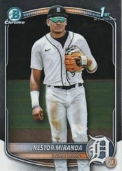 2025 Bowman Chrome Prospects Nestor Miranda #BCP-217 card