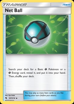 Lost Thunder Net Ball #187 card