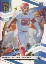 2020 Donruss Elite Base Set Neville Gallimore #195 card