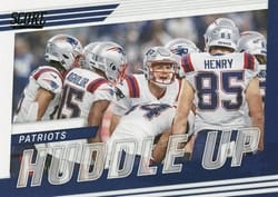 2022 Score Huddle Up New England Patriots #HU-NE card
