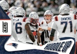 2023 Score Huddle Up New England Patriots #14 card