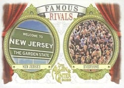 2022 Topps Allen & Ginter Famous Rivals New Jersey / Everyone #FR-2 card
