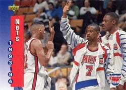 1993-94 Upper Deck Base Set New Jersey Nets #226 card