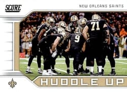 2019 Score Huddle Up New Orleans Saints #HU-9 card