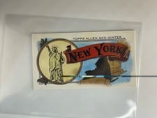 2024 Topps Allen & Ginter 50 States Mini New York #50S-32 card