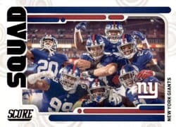 2022 Score Squad New York Giants #S12 card