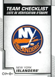 2020-21 O-Pee-Chee Base Set New York Islanders #569 card