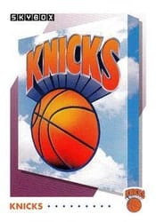 1991-92 SkyBox Base Set New York Knicks #368 card