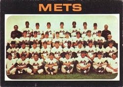 1971 Topps Base Set New York Mets #641 card