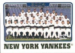 2005 Topps Base Set New York Yankees #657 card