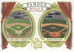 2022 Topps Allen & Ginter Famous Rivals New York Yankees / Boston Red Sox #FR-5 card