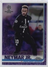 2018 Topps Chrome UEFA Champions League Neymar Jr Refractor #50 card