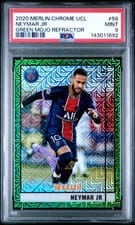 2020 Topps Merlin Chrome UEFA Champions League Neymar Jr #58 card