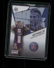 2022 Stadium Club Chrome UEFA Competitions Goal Force Neymar JR #GF-NJR card
