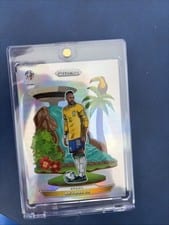 2024 Panini Prizm Copa America National Landmarks Neymar Jr #4 card