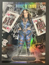2026 Topps Chrome WWE House of Cards Nia Jax #HOC-14 card
