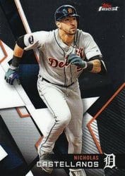 2018 Finest Base Set Nicholas Castellanos #120 card