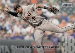 2018 Stadium Club Base Set Nicholas Castellanos #87 card
