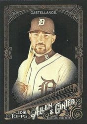 2018 Topps Allen & Ginter X Base Set Nicholas Castellanos #86 card