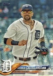 2018 Topps Base Set Nicholas Castellanos #545 card