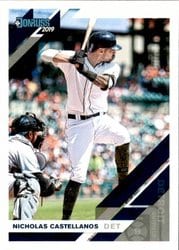 2019 Donruss Base Set Nicholas Castellanos #58 card