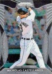 2019 Panini Prizm Base Set Nicholas Castellanos #93 card