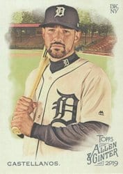 2019 Topps Allen & Ginter Base Set Nicholas Castellanos #261 card