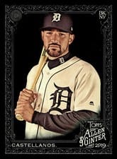2019 Topps Allen & Ginter X Nicholas Castellanos #261 card