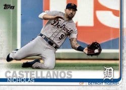 2019 Topps Base Set Nicholas Castellanos #209 card