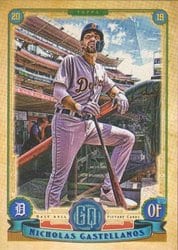 2019 Topps Gypsy Queen Base Set Nicholas Castellanos #274 card