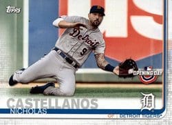 2019 Topps Opening Day Base Set Nicholas Castellanos #11 card