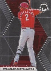 2021 Panini Mosaic Base Set Nicholas Castellanos #173 card