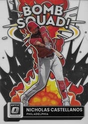 2022 Donruss Optic Bomb Squad Nicholas Castellanos #BS-10