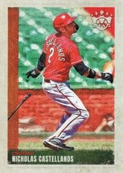 2022 Panini Diamond Kings Base Set Nicholas Castellanos #122 card