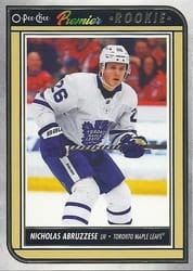 2022-23 O-Pee-Chee OPC Premier Nick Abruzzese #P-88 card