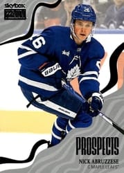 2022-23 SkyBox Metal Universe Skybox Premium Prospects Nick Abruzzese #PP-32 card