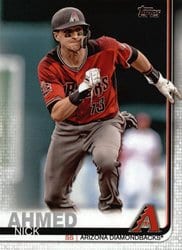 2019 Topps Base Set Nick Ahmed #68 card