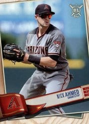 2019 Topps Big League Base Set Nick Ahmed #137 card