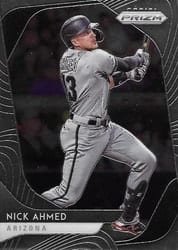 2020 Panini Prizm Base Set Nick Ahmed #179 card