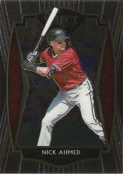 2021 Panini Select Base Set Nick Ahmed #159 card